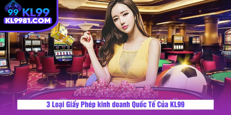 3 Loại Giấy Phép kinh doanh Quốc Tế Của KL99